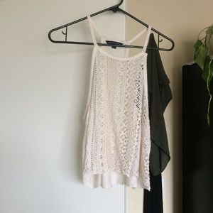 Beachy Lace See Through Tank
